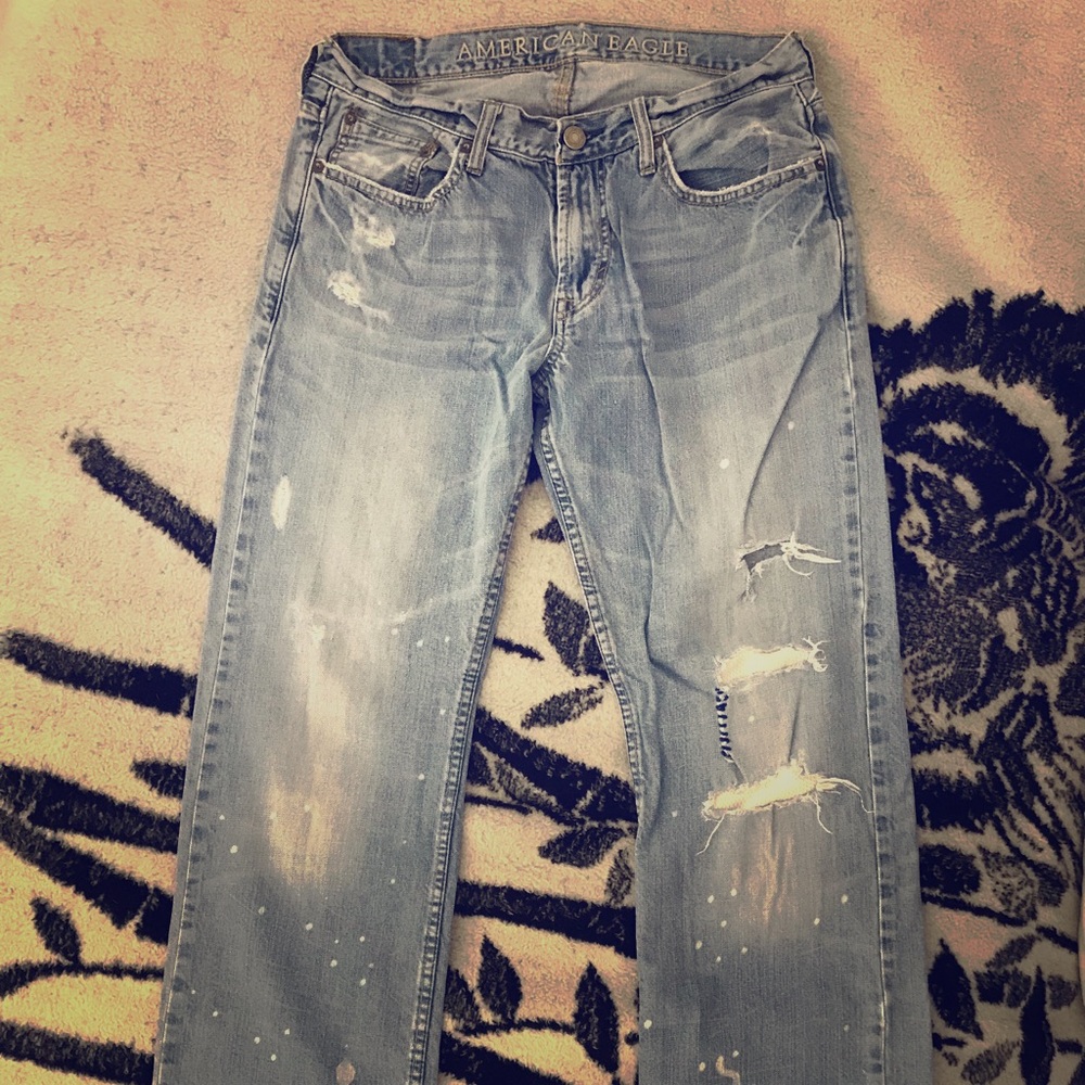 American Eagle Worn Men Jean